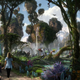 Concept art from Pandora: The World of Avatar. Image: Disney